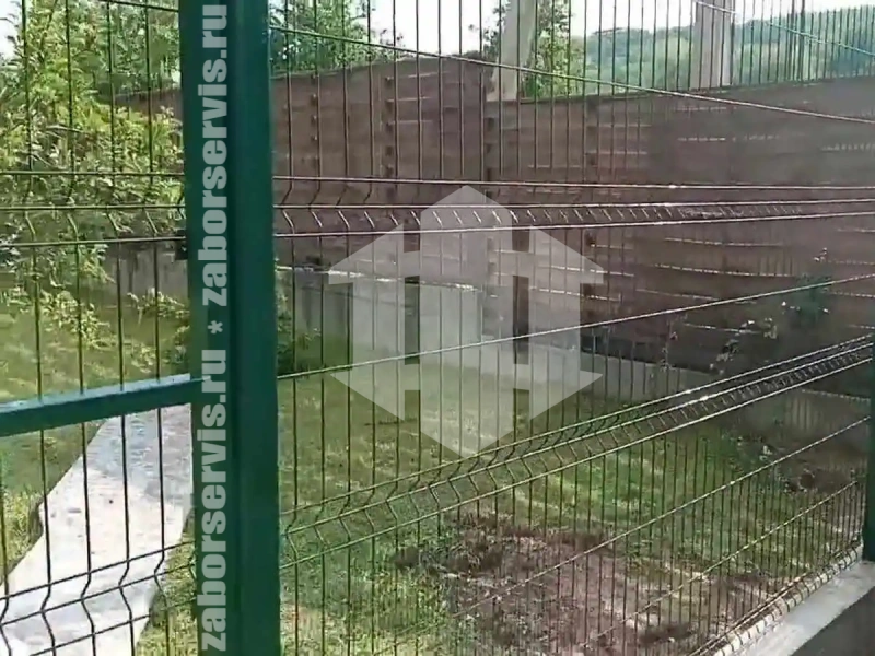 3D заборы на ленточном фундаменте 75 метров