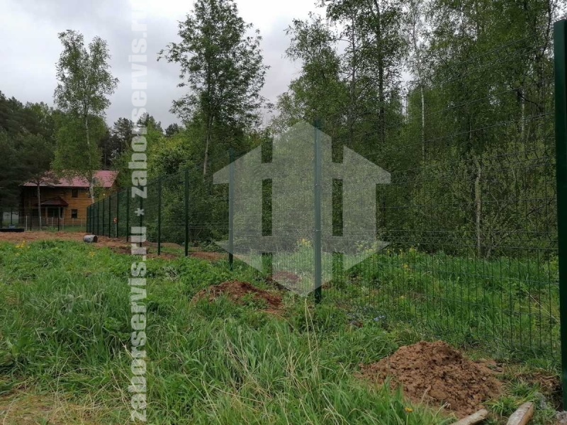 3D заборы 40 метров высота 1,8м 5мм