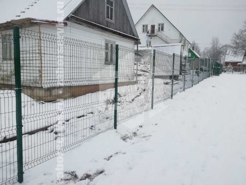 3D заборы для частного дома 200 метров 3,5мм