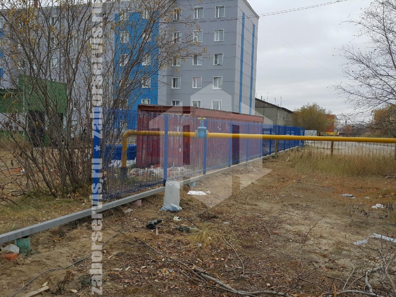 3D заборы 210 метров высота 2,2м