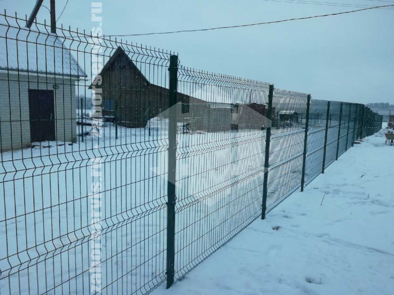 3D заборы для частного дома 200 метров 3,5мм