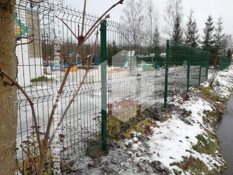 3D заборы для детского сада 79 метров высота 1,8м