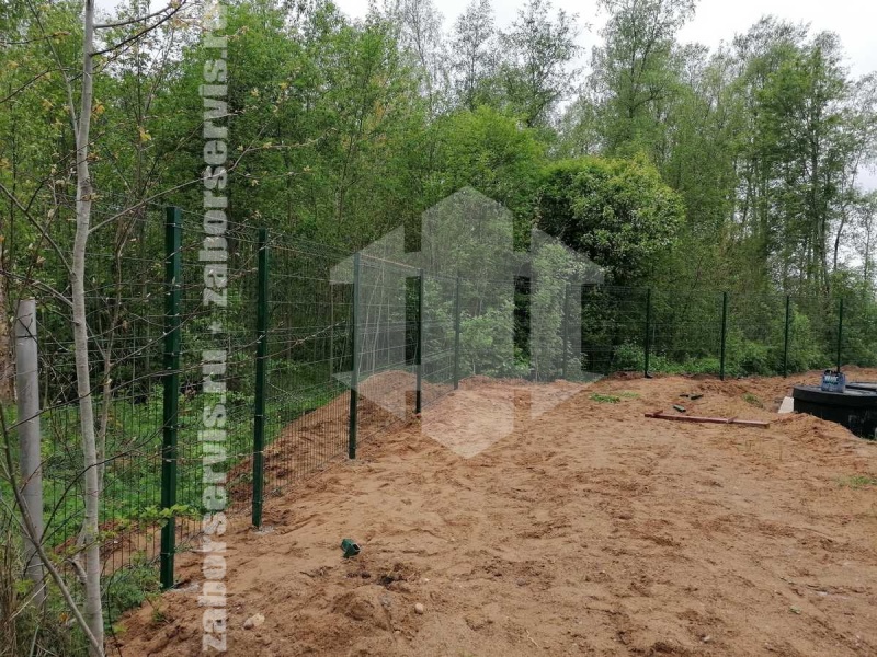 3D заборы 40 метров высота 1,8м 5мм