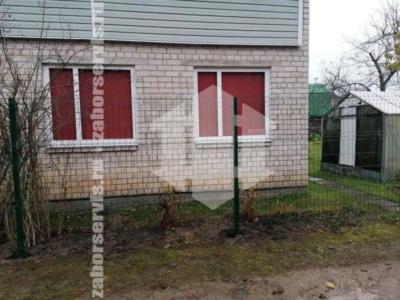 3D заборы для частного дома 80 метров 4 мм