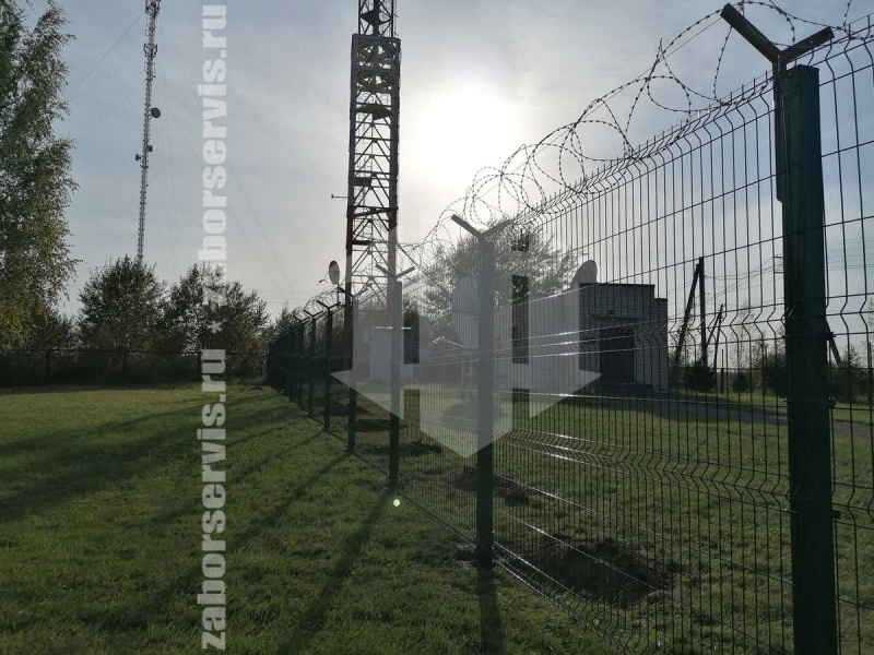 3D забор 120 метров высота 2,2м 4мм