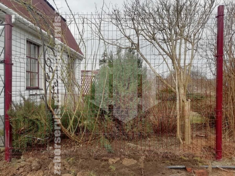 3D заборы для частного дома 80 метров 3,5мм