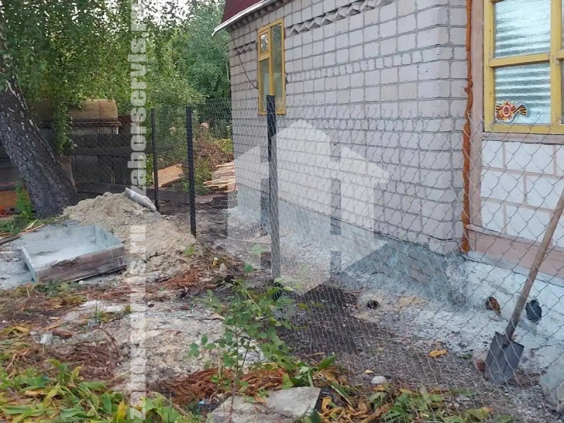 Забор из сетки рабицы в натяг 70 метров