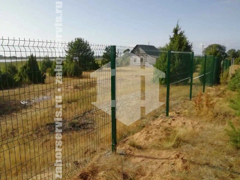 3D заборы для частного дома 87 метров 4мм