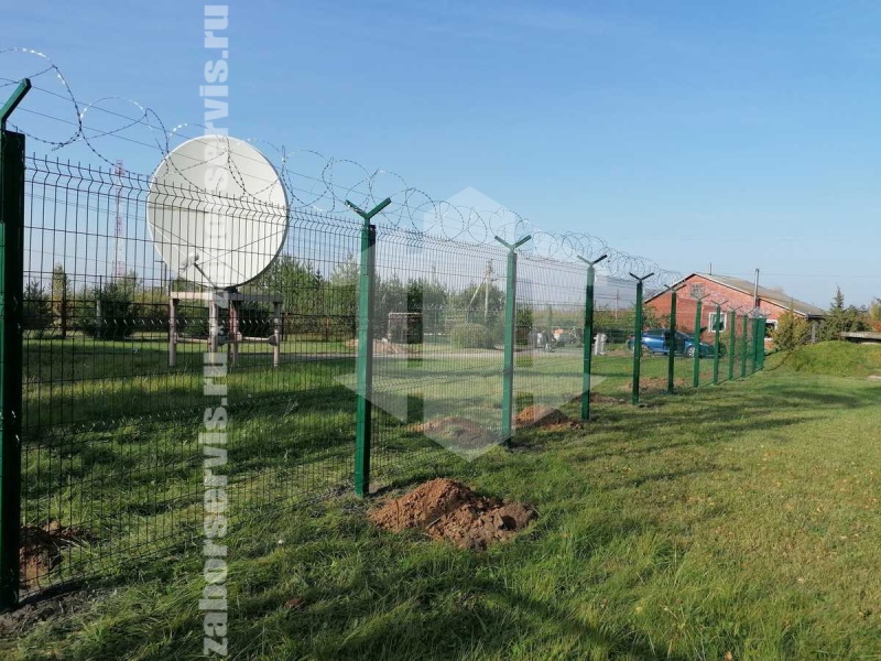 3D забор 120 метров высота 2,2м 4мм