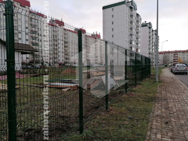 3D забор 126 метров 4мм пример 1