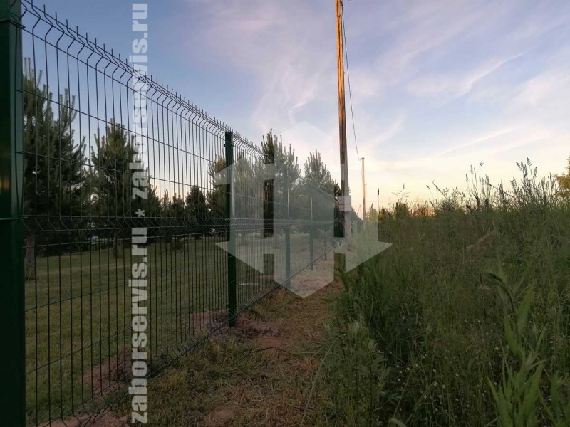 3D забор 98 метров 3,5мм пример 1 3,5мм