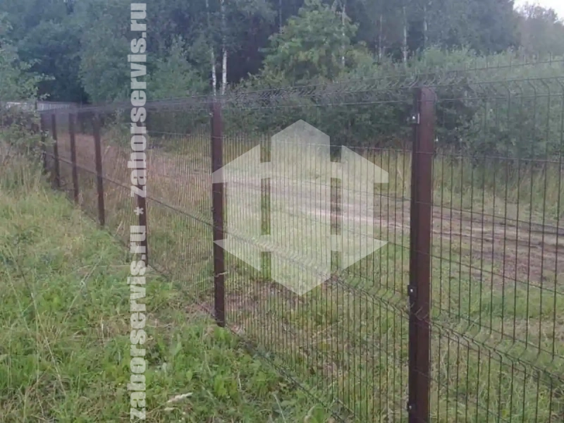 3D забор 53 метра высота 1,8м 5мм